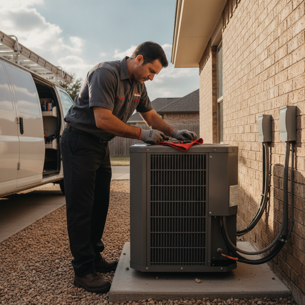 Mission Air Sees Surge in Emergency AC Repair Calls as McAllen Hits 100°F
