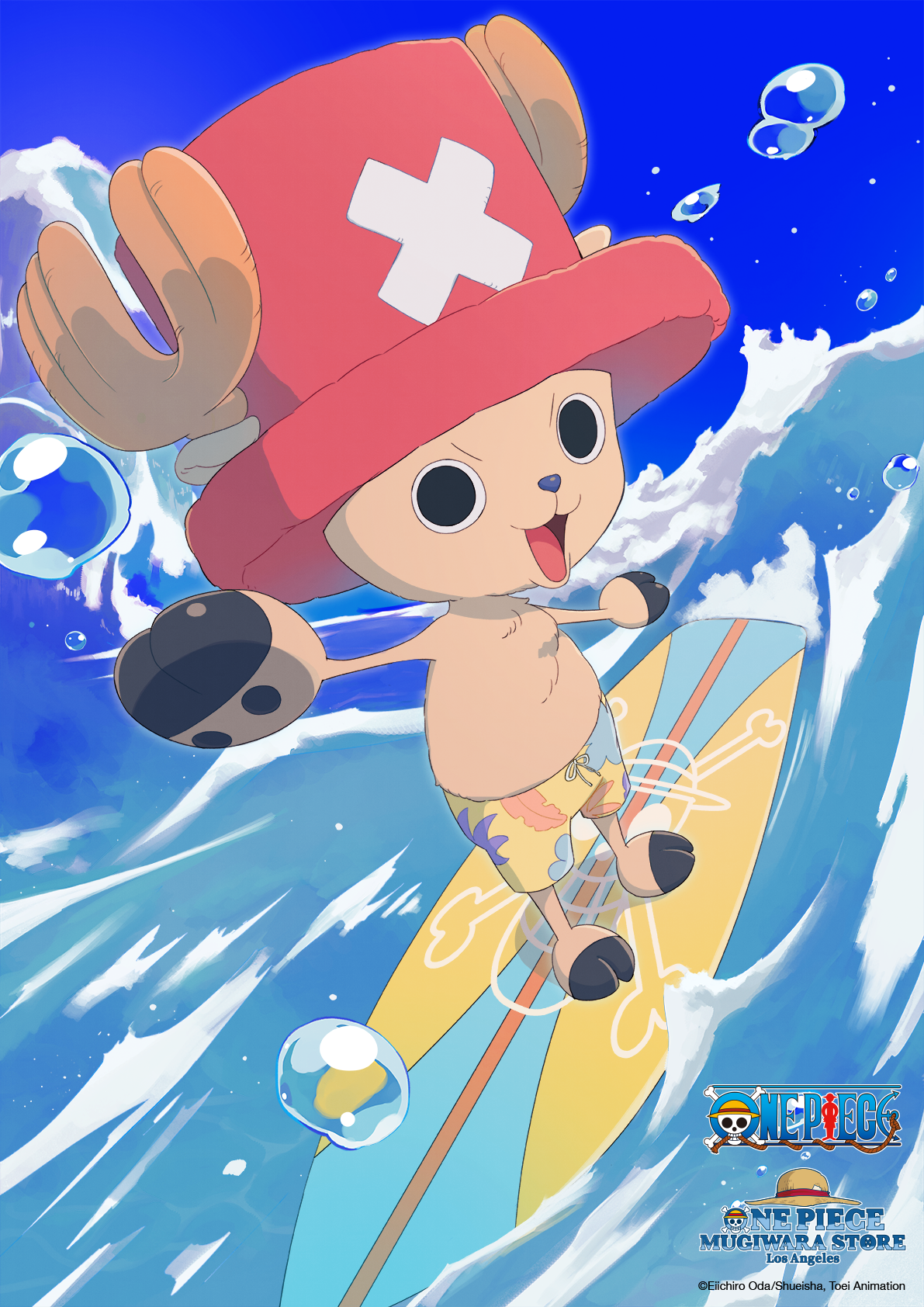 ONE PIECE MUGIWARA STORE Makes its U.S. Debut in Los Angeles, Unveils Exclusive “Surfer Chopper” Art and Merchandise