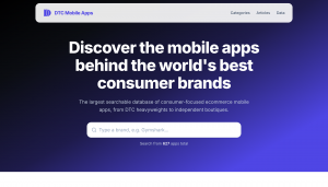 DTC mobile apps