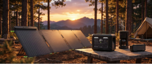 solar powered generator for camping