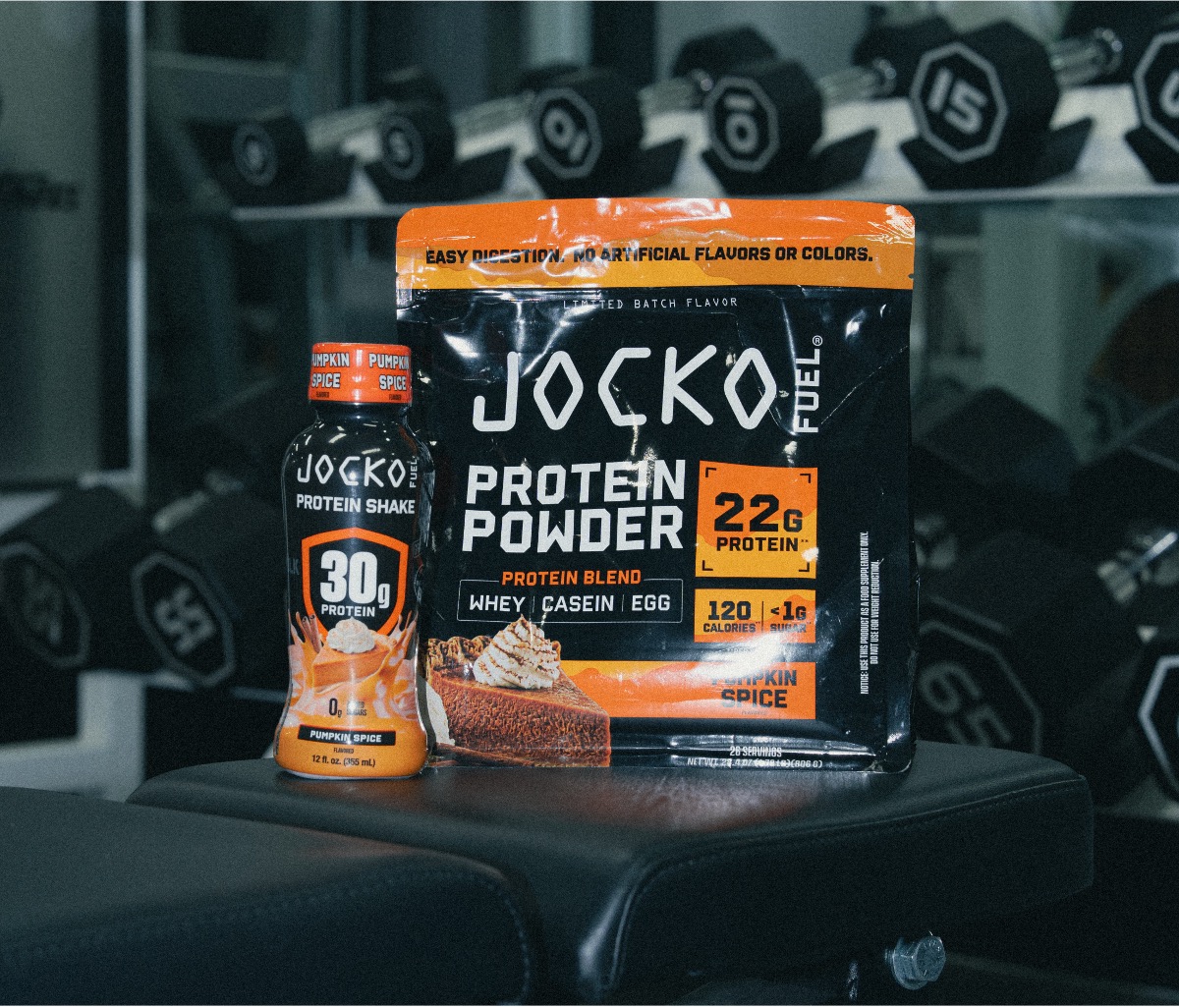 Discipline Doesn’t Mean Forgoing Seasons: Jocko Fuel Introduces High-Protein, Zero-Sugar Added, Pumpkin Spice RTD Shake