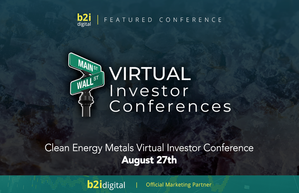 Clean Energy Metals Companies Present at the August 27 Virtual Investor Conference