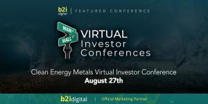 The Clean Energy Metals Virtual Investor Conference brings together executives from leading public companies for live presentations, Q&A sessions, and one-on-one investor meetings.