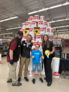 Luke with the Ace Owenhouse West Team