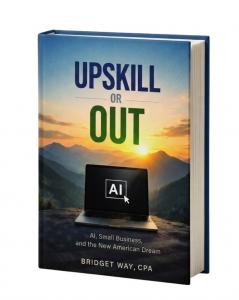 Book cover of "Upskill or Out"