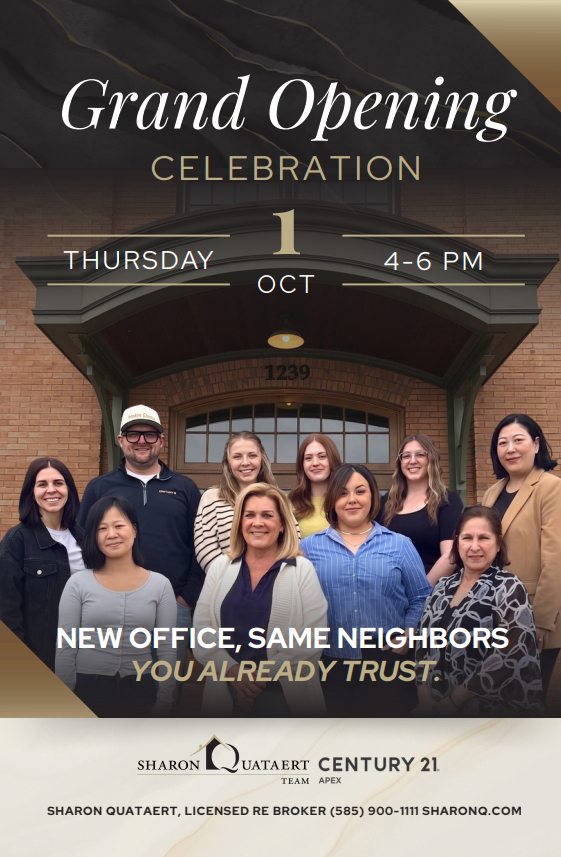 The Sharon Quataert Team with Century 21 Apex to Host Public Grand Opening and Ribbon Cutting on University Ave