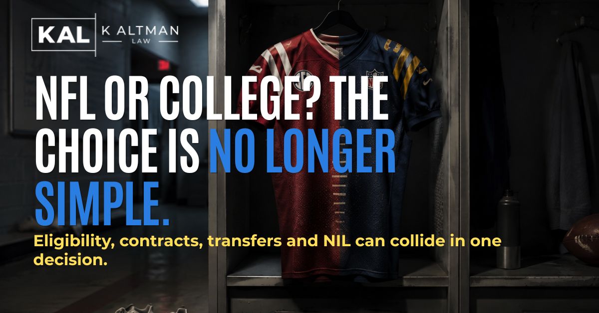 From NFL Training Camp Back to College: Eligibility Fight Creates Unprecedented Choices for Student-Athletes
