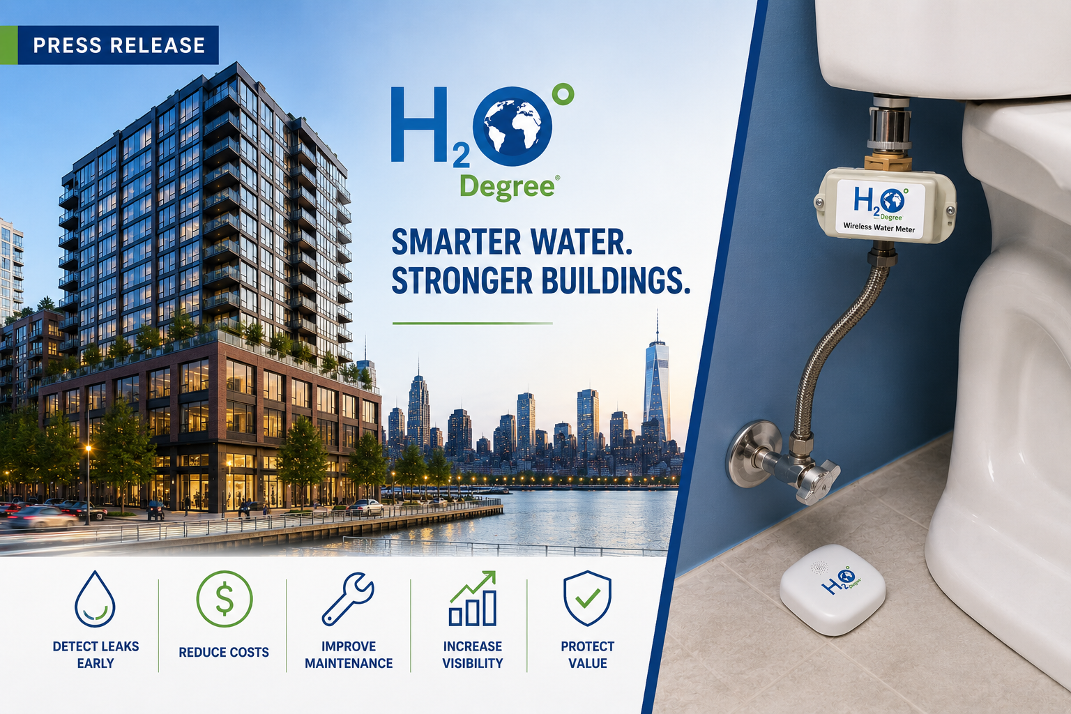 Bronx Mixed-Use High-Rise Improves Operations with Intelligent Toilet Leak Detection