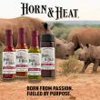Horn & Heat Launches Chef-Crafted Hot Sauce Line Born in South Africa and Built Around Rhino Conservation