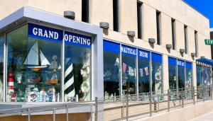 Hampton Nautical at its grand opening, before Norris later simplified the business and reduced its dependence on him.