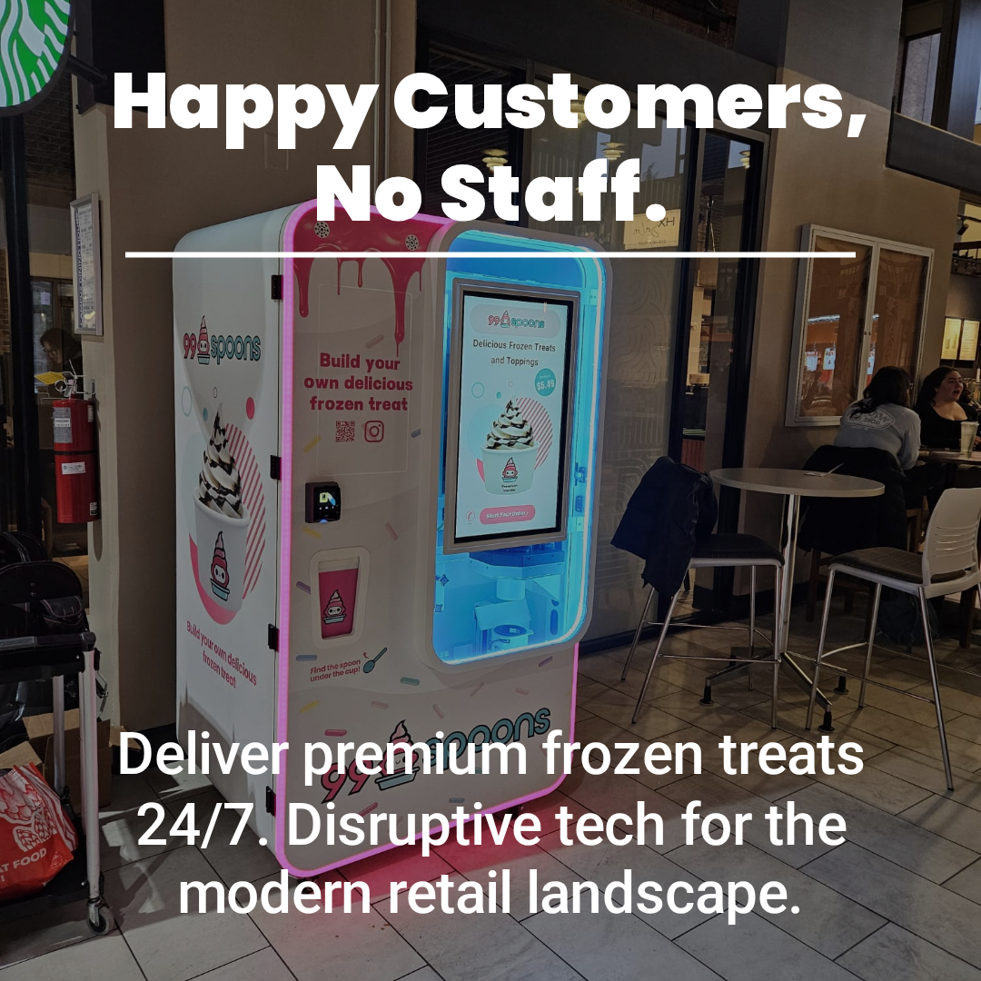 99 Spoons Becomes Largest Soft Serve & Frozen Yogurt Vending Company in the United States