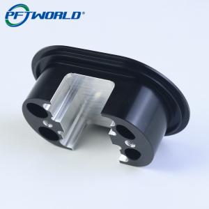 PFTWORLD Aluminum CNC Part With Sandblasted Black Surface