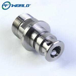 PFTWORLD Precision Turned Component With Threaded Fit Features