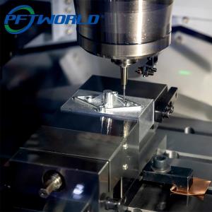 PFTWORLD CNC Milling Operation Producing Prototype Geometry