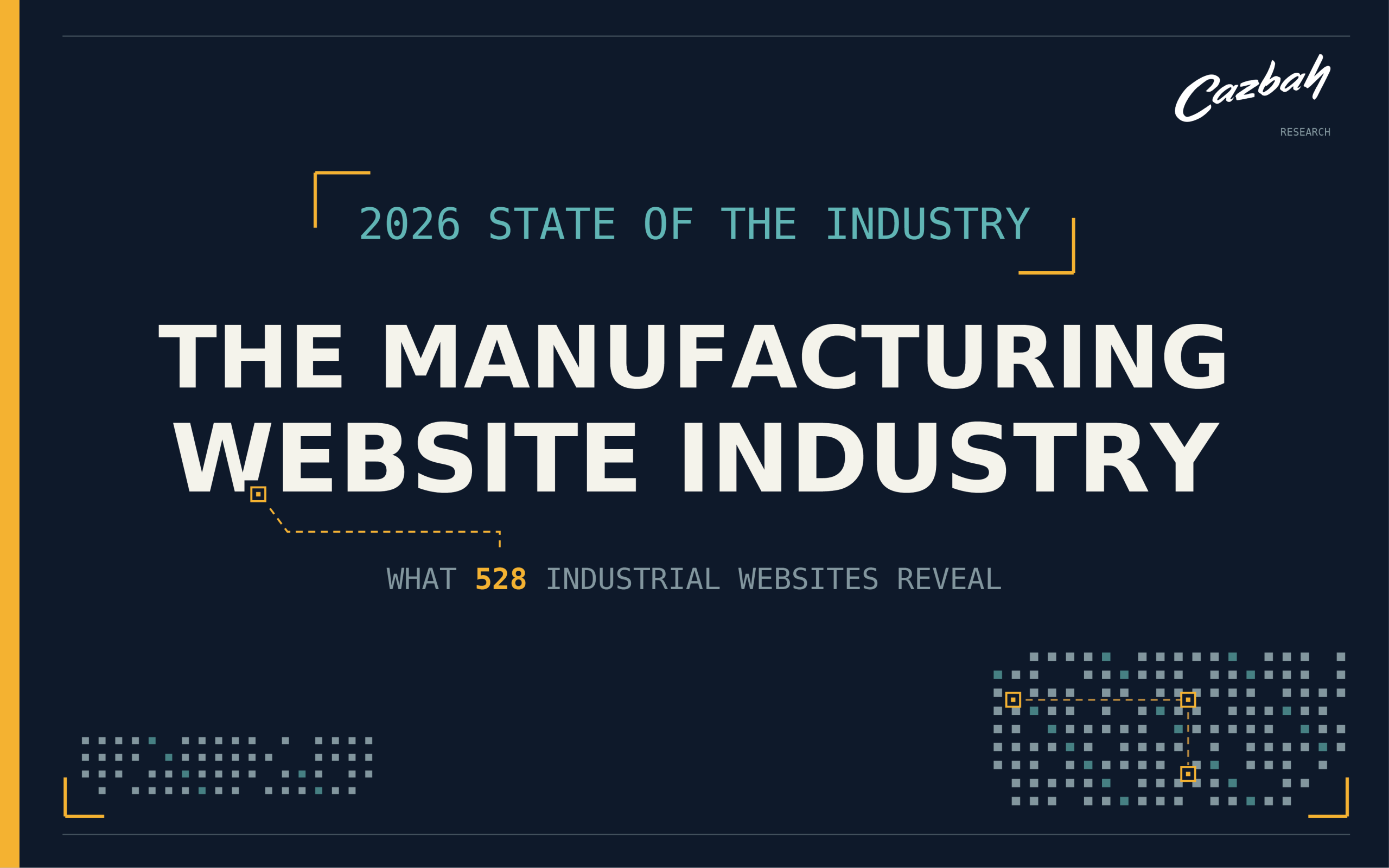 Cazbah Releases 2026 State of the Manufacturing Website Industry Report