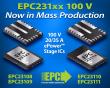 EPC Announces Mass Production of 100 V Integrated GaN Power Stages for High-Performance Motor Drives