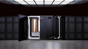 Diraq's system with doors open