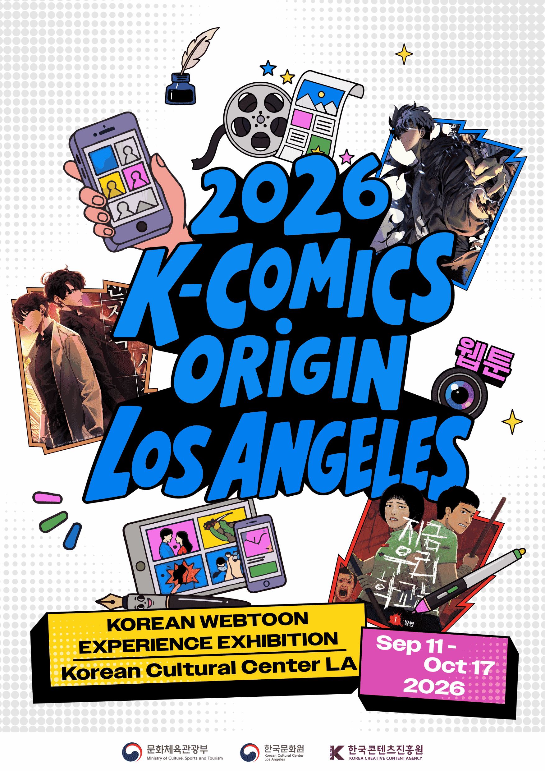 K-COMICS ORIGIN LOS ANGELES: THE WORLD OF KOREAN WEBTOONS COMES TO LA