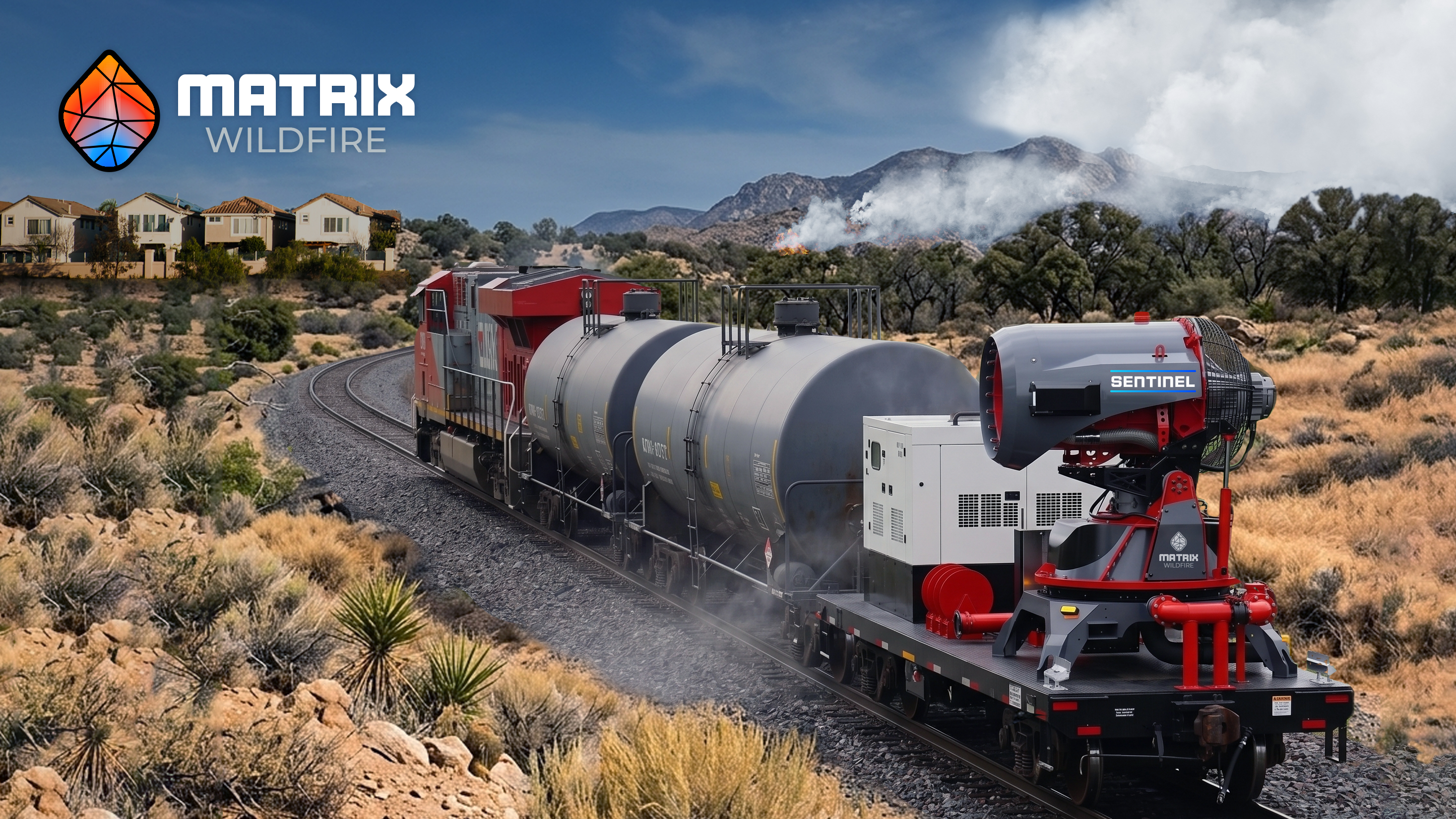 Matrix Wildfire and Firetrol Protection Systems, Inc. Announce Exclusive Supplier Agreement For Wildfire Railway System