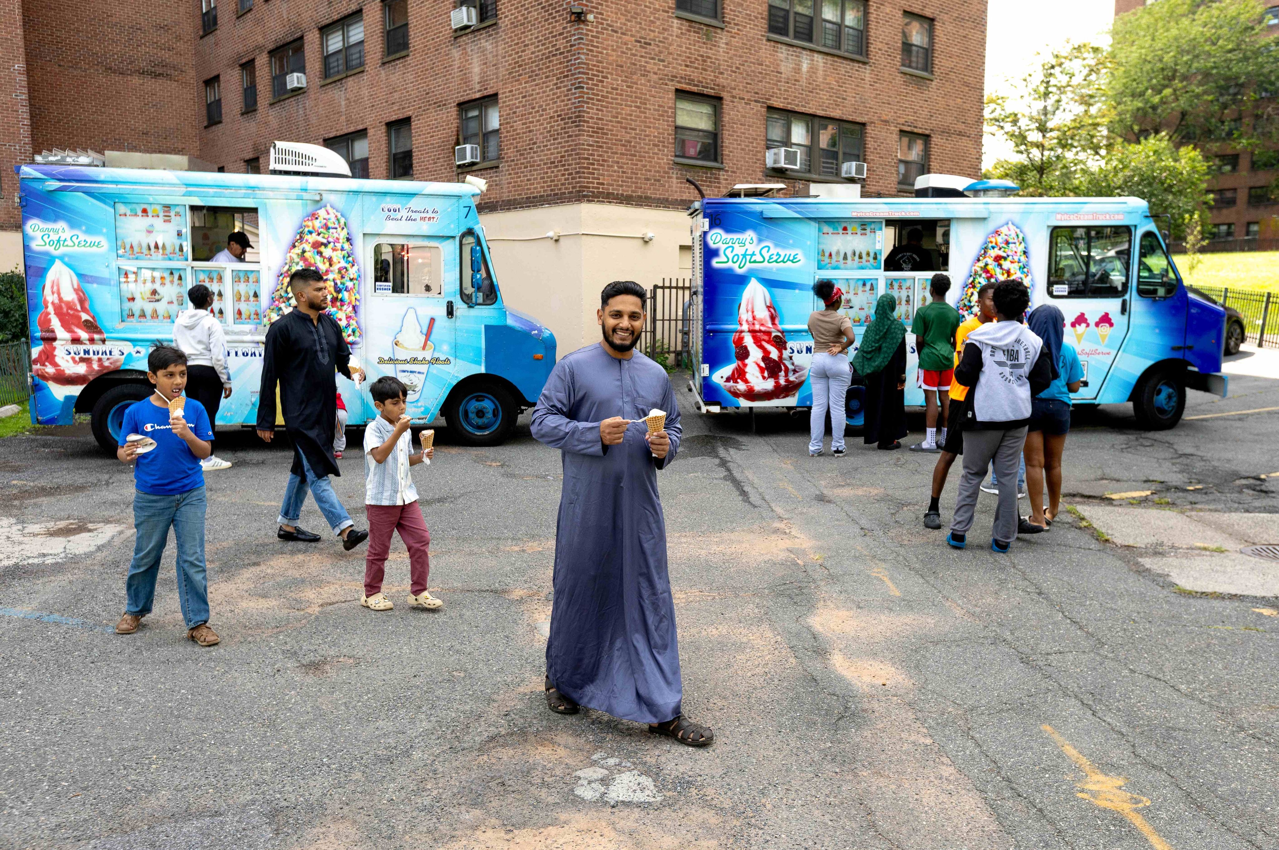 Ivy Hill Park Keeps the Summer Sweet Once More, Treating 400 Residents to a Third Visit from Danny’s Soft Serve Corp