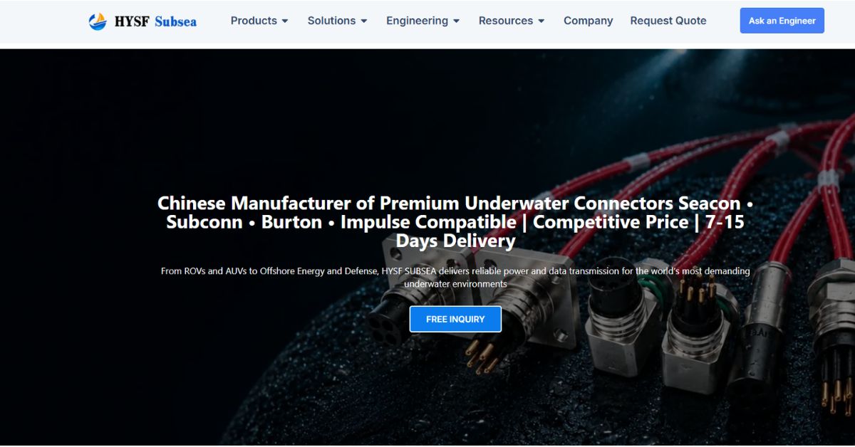 HYSF SUBSEA Launches Online Connector Selection and Cross-Reference Tools