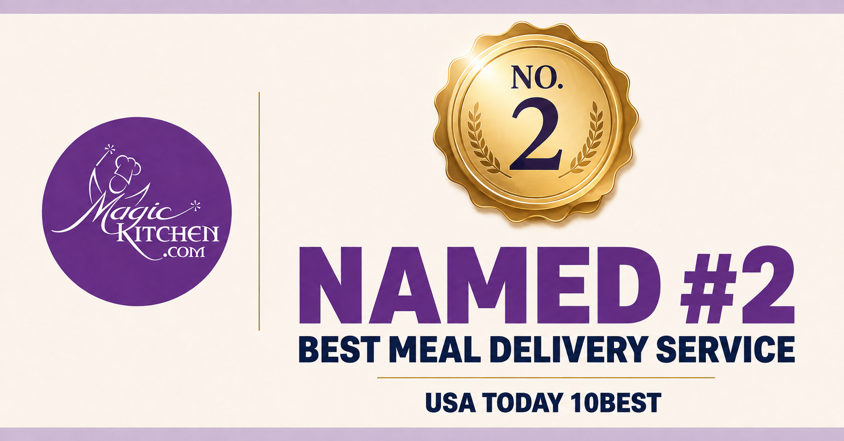 MagicKitchen.com Named One of the Best Meal Delivery Services in USA TODAY 10BEST Reader Choice Awards