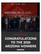  ARIZONA EARNS 19 MICHELIN GUIDE SELECTIONS IN INAUGURAL SOUTHWEST GUIDE