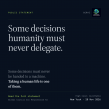 GCRAI and ICAS Call for Meaningful Human Control in Autonomous Weapons Systems