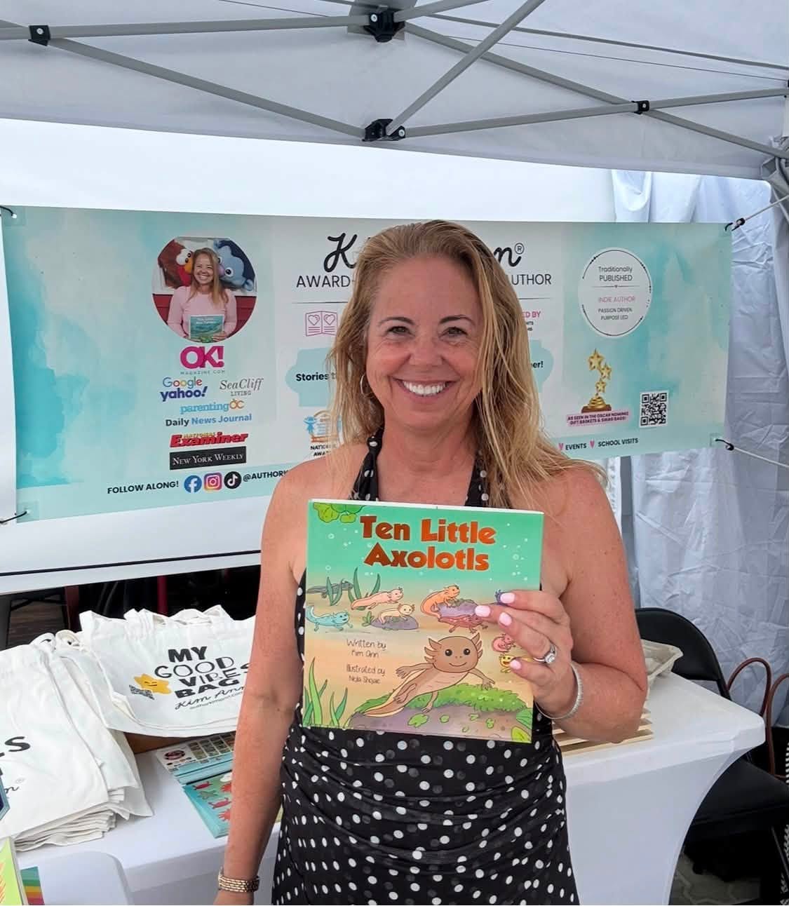 Reading Rainbow Spotlights Kim Ann’s Award-Winning Ten Little Axolotls as ‘Standout’ Among Thousands of Children’s Books
