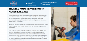 auto repair services WA