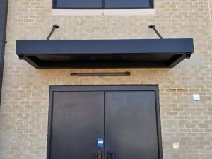 Metal Canopy installed for Austin Elementary School