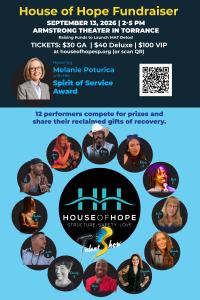 Event Flyer Where Spirit of Service Award Will be Presented