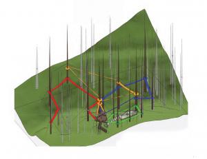 official 3D rendering of course layout