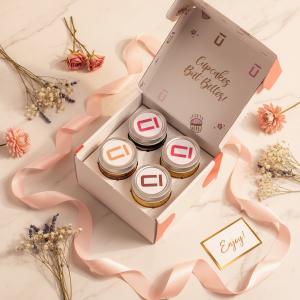 Jarlicious Cupcakes 4-pack cupcake gift box