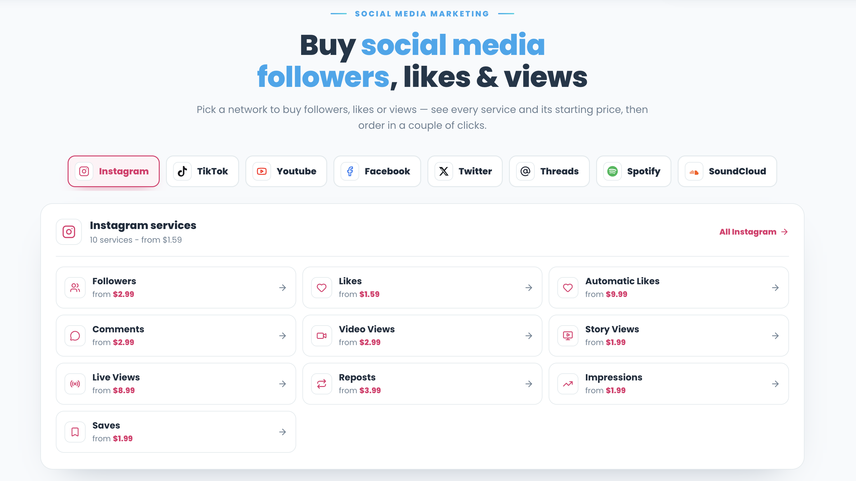 BuySocialMediaMarketing Unveils Fully Redesigned Social Media Growth Platform