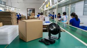 BL-HW10 projector prepared for neutral OEM retail packaging