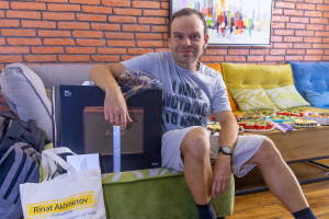 Mykhailo Vysotskyi receives new equipment