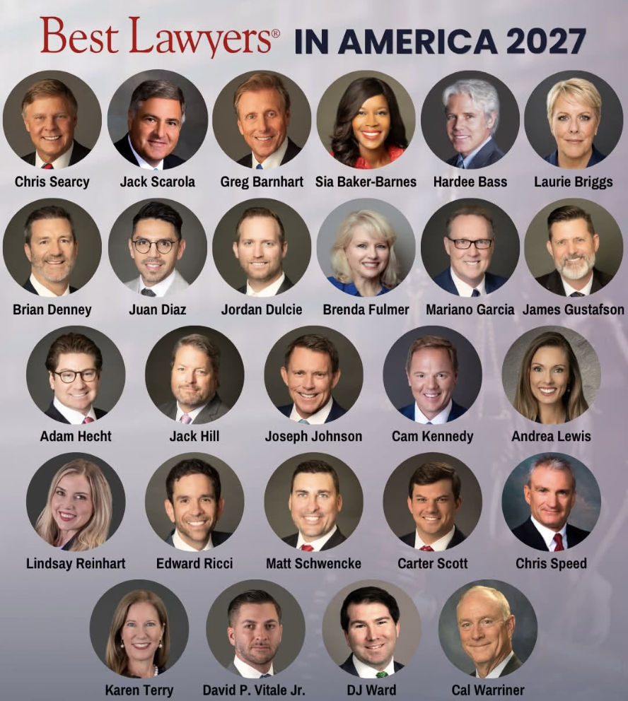 26 Attorneys at Searcy Law Recognized by Best Lawyers in America 2027