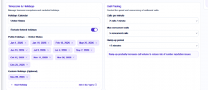 Terapage CATI makes global call scheduling easier by accounting for different time zones and holidays across countries, helping researchers plan interviews at the right time for each region.