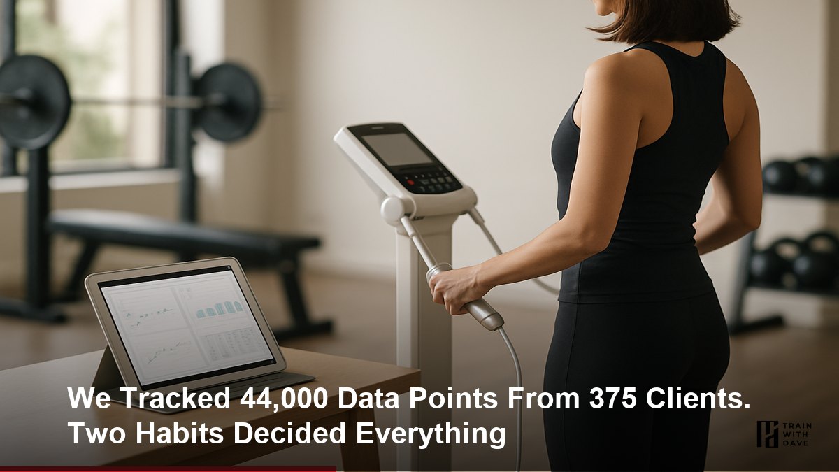 Train With Dave Publishes Client Data Study of 44,000 Measurements From 375 Clients