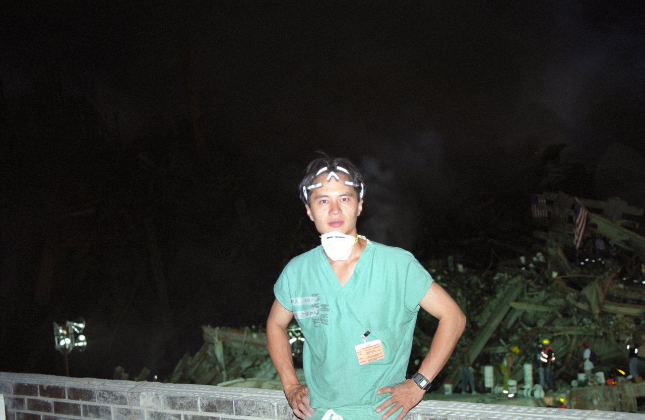 NEVER BEFORE SEEN PHOTOS TAKEN BY THE FIRST PHYSICIAN AT GROUND ZERO