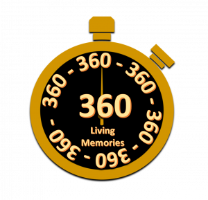 360in360 Living Memories Logo  - Capturing and Preserving Precious Memories for future generations