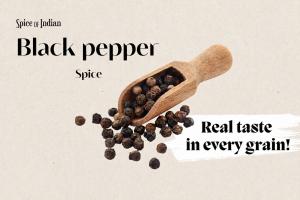 Spice of Indian, a business-to-business spice export company operated by KSAR Inforcement OPC Pvt Ltd, has started exporting to buyers in Spain, Portugal and Greece, extending its existing presence in the European market this quarter Spice Of Indian - Black Pepper