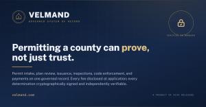 The governed system of record that runs a public building department end to end. Speedy compliance. The managed envelope.