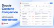 Docsie Launches AI Content Comparison for Documents, Videos and Knowledge Bases