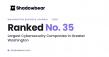 Shadowbear Ranks No. 35 Among Greater Washington's Largest Cybersecurity Companies