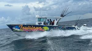 Louisiana offshore fishing boat