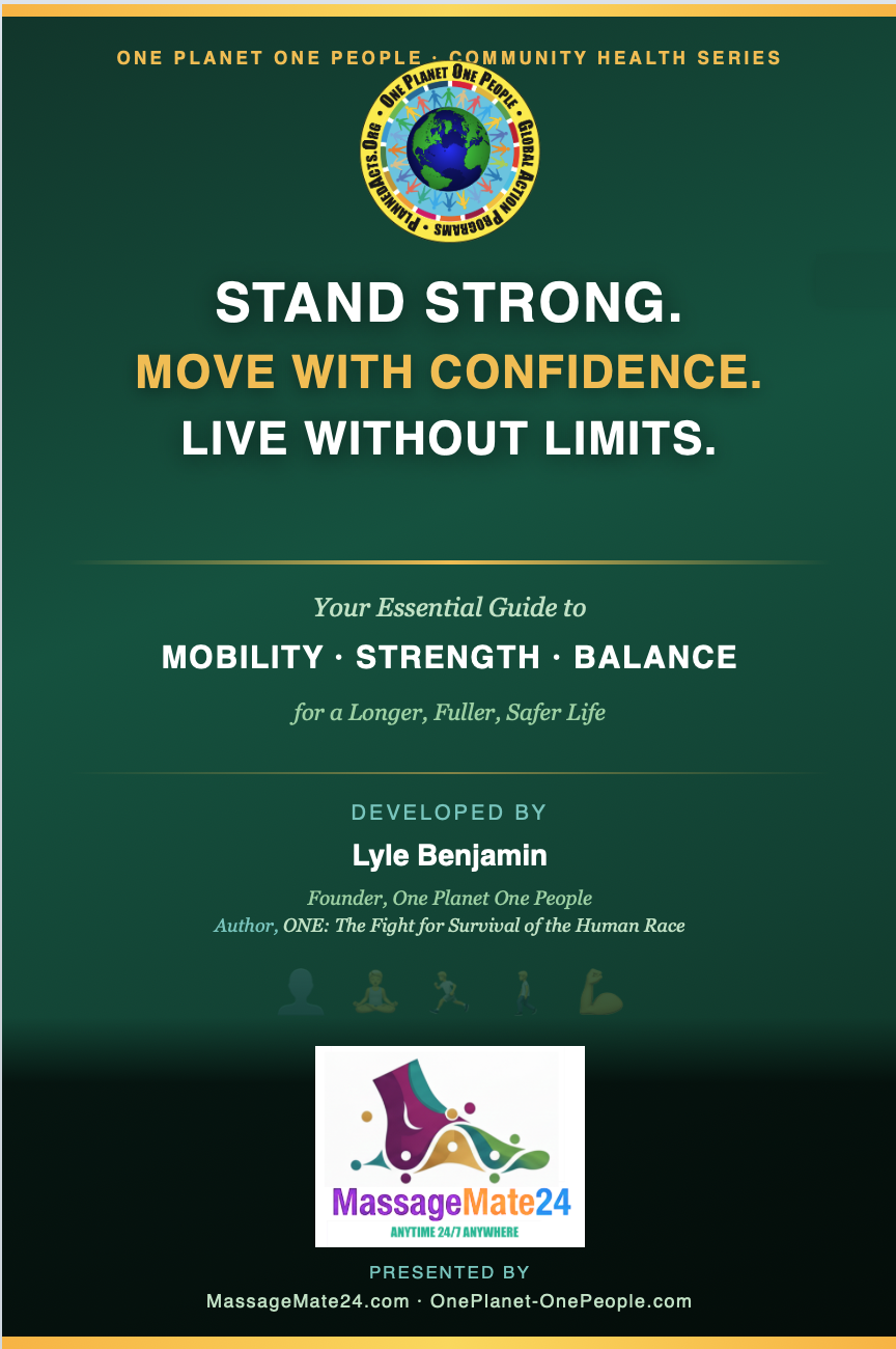 Ome Planet – One People and MassageMate24™ Launch Free Stand Strong Program to Help Prevent Falls Among Older Adults