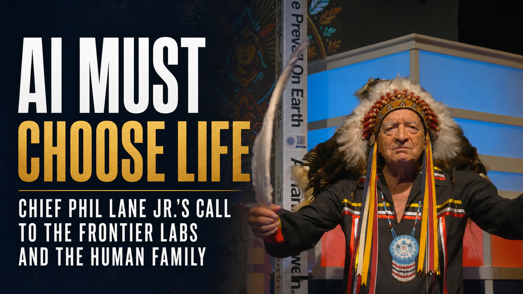 HEREDITARY CHIEF’S GLOBAL CALL TO AI LEADERS AND INVESTORS: HELP HUMANITY END WAR