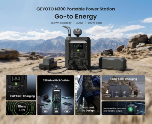 GEYOTO N300 Portable Power Stations